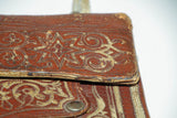 African Leather Tribal Shoulder Bag