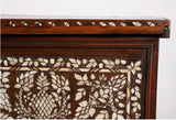 Antique Syrian Mother of Pearl Inlay Wedding Trunk