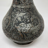 19th Century Tinned Copper Indo-Persian Islamic Vase