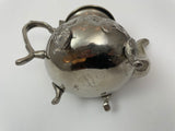 Vintage Moroccan Metal Silver Plated Tea Pot