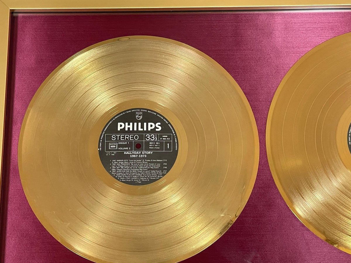Official Gold Record Award France Johnny Halliday Story 1967-1973 Vol.2 — additional view 9