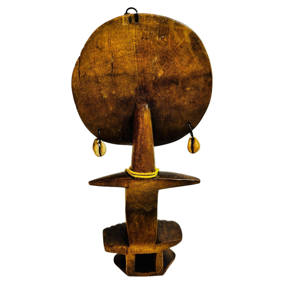 Ashanti Akua’ba Fertility Figure with Cowrie Shells, Ghana, circa 1930 — additional view 8