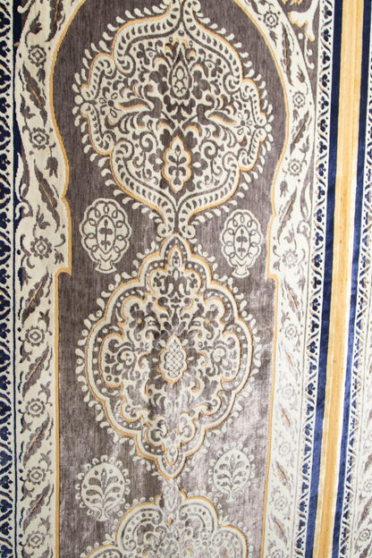 Antique Moroccan Moorish Silk Textile Tapestry Wall Hanging Hiti 19th C.