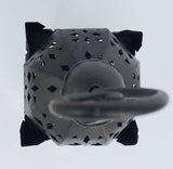 Moroccan Hurricane Metal Candle Lantern Indoor or Outdoor