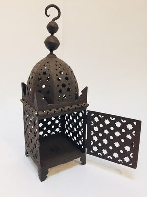 Moroccan Hurricane Moorish Metal Candle Lantern