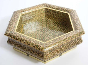 Anglo Indian Micro Sadeli Mosaic Inlaid Box