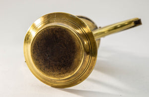 Antique Islamic Dallah Arabic Turkish Brass Coffee Pot or Tea Pot