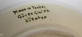 Kutahya Hand Painted Islamic Turkish Decorative Plate 1950's