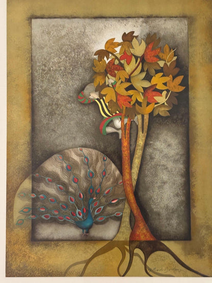 Graciela Rodo Boulanger Peacock For Sophie Signed and Numbered Lithograph 1979 — additional view 12