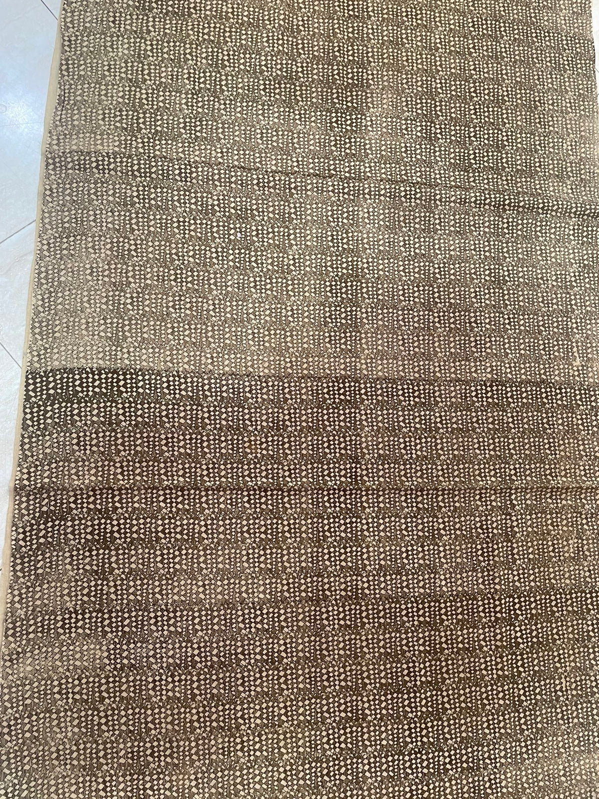 African Batik Cloth Natural Hand-woven Hand-Printed Cotton Fabric Ghana 10 Yards