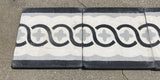 Moroccan Encaustic Cement Tile Sample with Modern Design