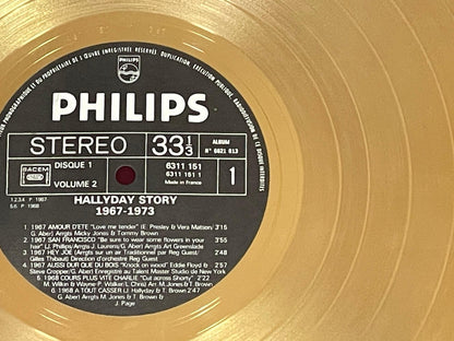 Official Gold Record Award France Johnny Halliday Story 1967-1973 Vol.2 — additional view 10