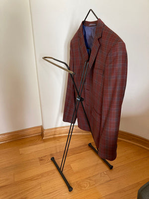 Vintage Folding Valet Metal Stand by Fratelli Reguitti 1950s