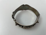 Antique Moorish North African Silver Cuff Bracelet