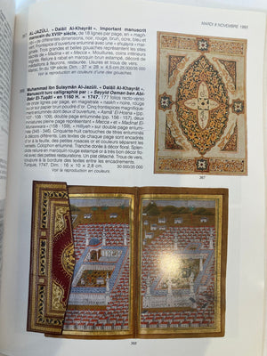 Islamic Art, Orientalist Paintings Auction Catalog Tajan 1993
