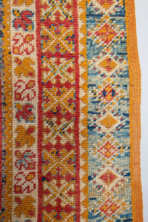 Moroccan Vintage Boujad Berber Rug 1960s