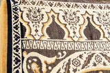 Antique Moroccan Moorish Silk Textile Tapestry Wall Hanging Hiti 19th C.