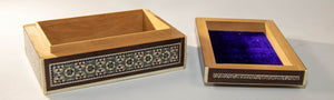 1940s Mother of Pearl Inlaid Decorative Middle Eastern Islamic Box