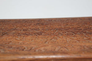 Anglo Raj Hand Carved Wooden Decorative Jewelry Box