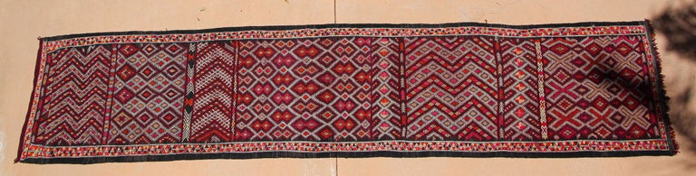 Moroccan African Tuareg Vintage Runner Rug