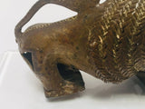 Antique Bronze of a Mythical Lion Beast