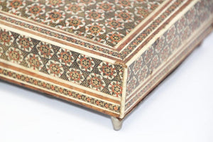Moorish Decorative Sadeli Micro Mosaic Inlaid Jewelry Box