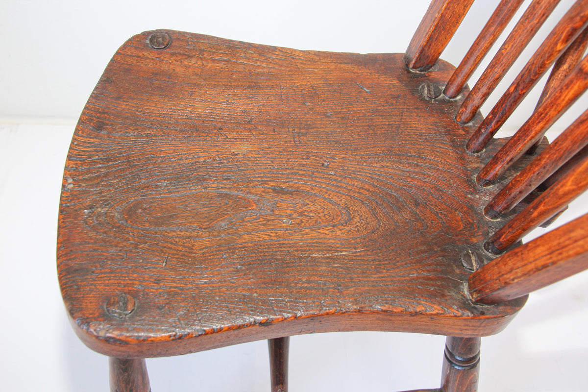 Victorian 1840 Hoop Back Windsor Chair High Wycombe — England