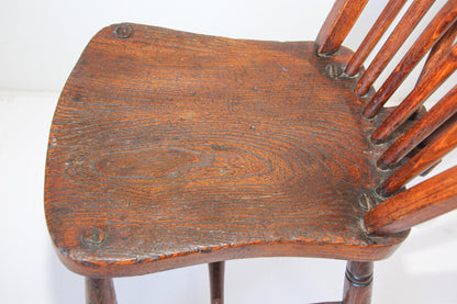 Victorian 1840 Hoop Back Windsor Chair High Wycombe — England