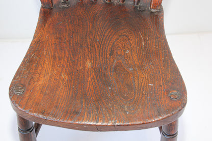 Victorian 1840 Hoop Back Windsor Chair High Wycombe — England