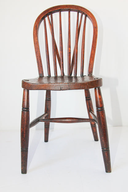 Victorian 1840 Hoop Back Windsor Chair High Wycombe — England