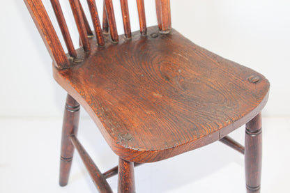 Victorian 1840 Hoop Back Windsor Chair High Wycombe — England