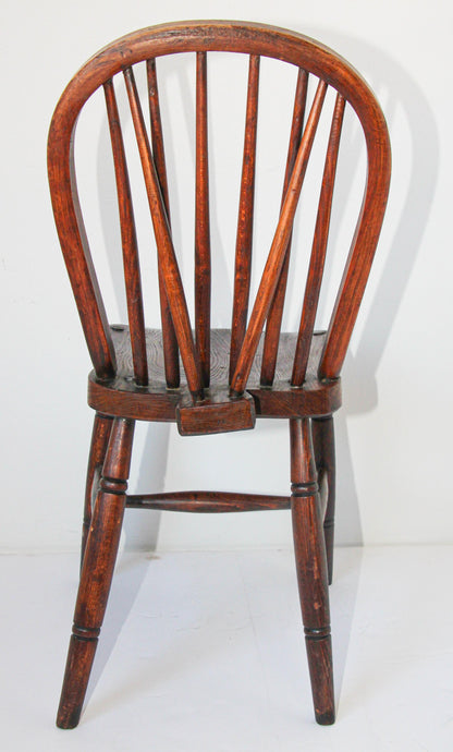 Victorian 1840 Hoop Back Windsor Chair High Wycombe — England