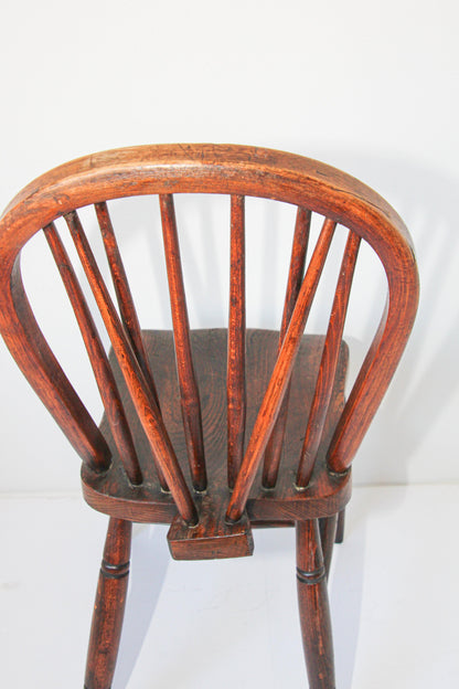 Victorian 1840 Hoop Back Windsor Chair High Wycombe — England