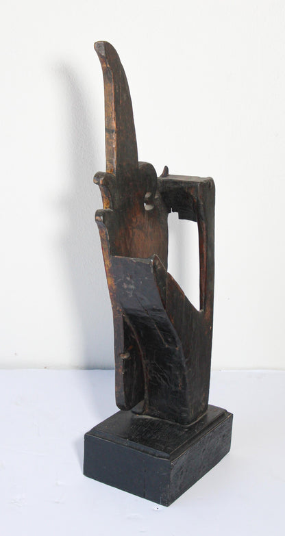 18th Century Hand-Carved Wood Temple Fragment from Rajasthan, India — additional view 10