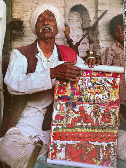 Asian Decorative Art Phad Painting Rajasthan Royal Procession — additional view 16