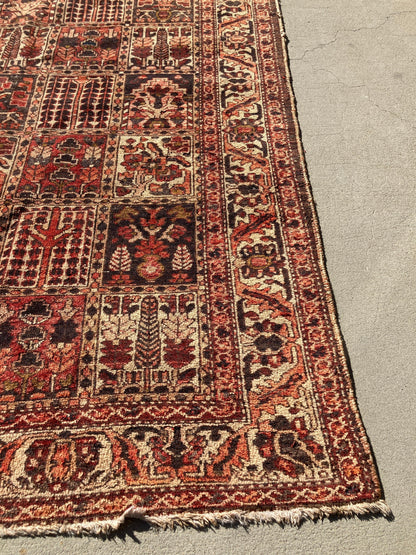 Antique Hand-Knotted Wool Rug from Turkey, Bohemian Design, Circa 1940 — Turkey