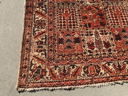 Antique Hand-Knotted Wool Rug from Turkey, Bohemian Design, Circa 1940 — Turkey
