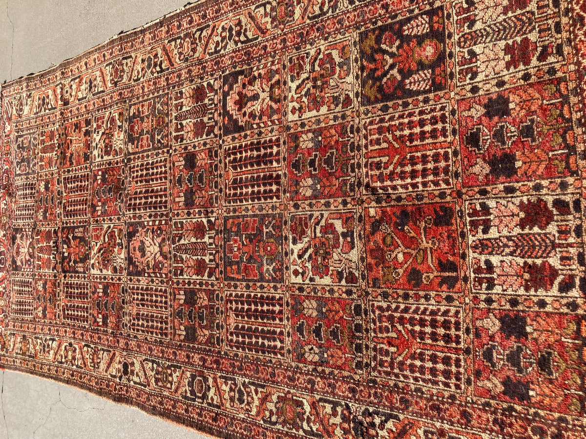 Antique Hand-Knotted Wool Rug from Turkey, Bohemian Design, Circa 1940 — Turkey