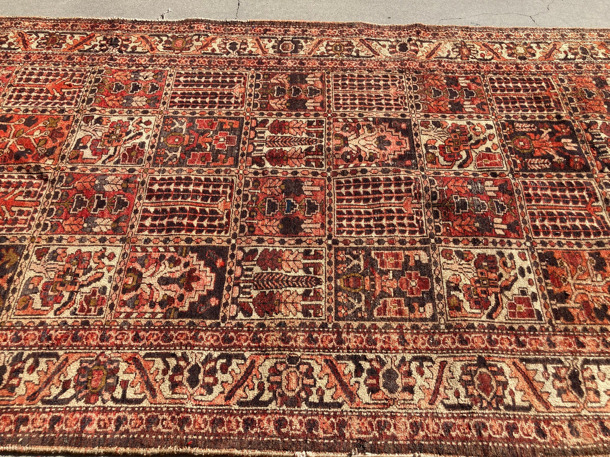 Antique Hand-Knotted Wool Rug from Turkey, Bohemian Design, Circa 1940 — Turkey