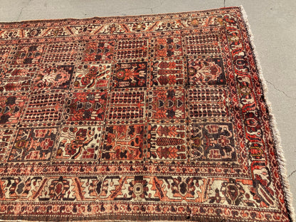 Antique Hand-Knotted Wool Rug from Turkey, Bohemian Design, Circa 1940 — Turkey