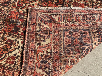Antique Hand-Knotted Wool Rug from Turkey, Bohemian Design, Circa 1940 — Turkey