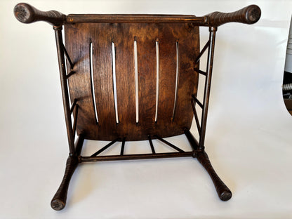 Egyptian Revival Thebes Stool, Attributed to Liberty of London, Early 20th Century — additional view 12
