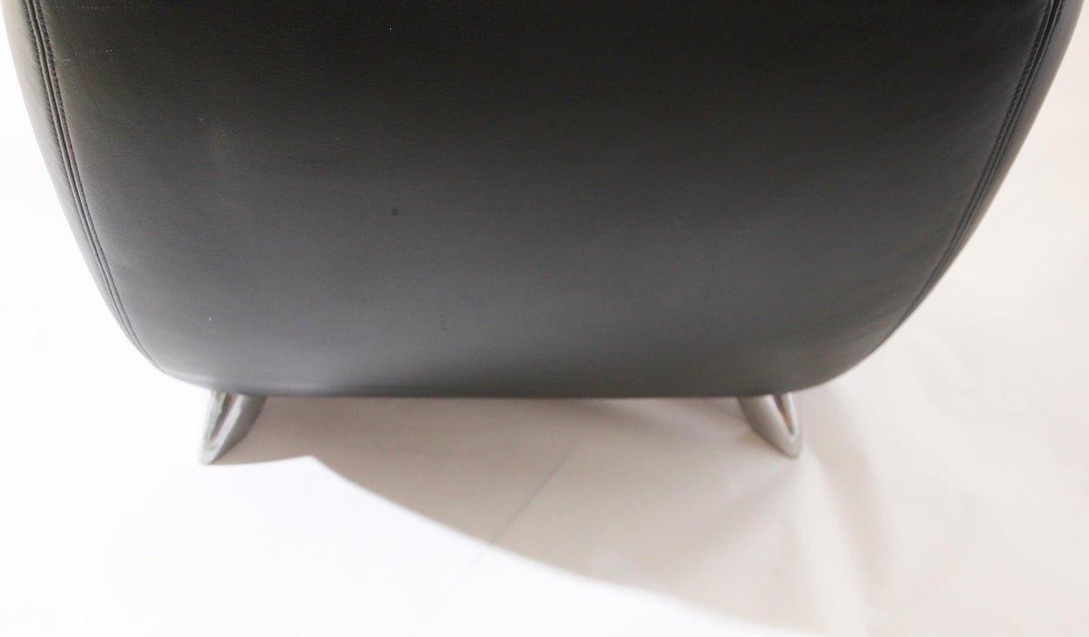 Postmodern Leather BOBO Easy Chair by Dietmar Sharping — United States