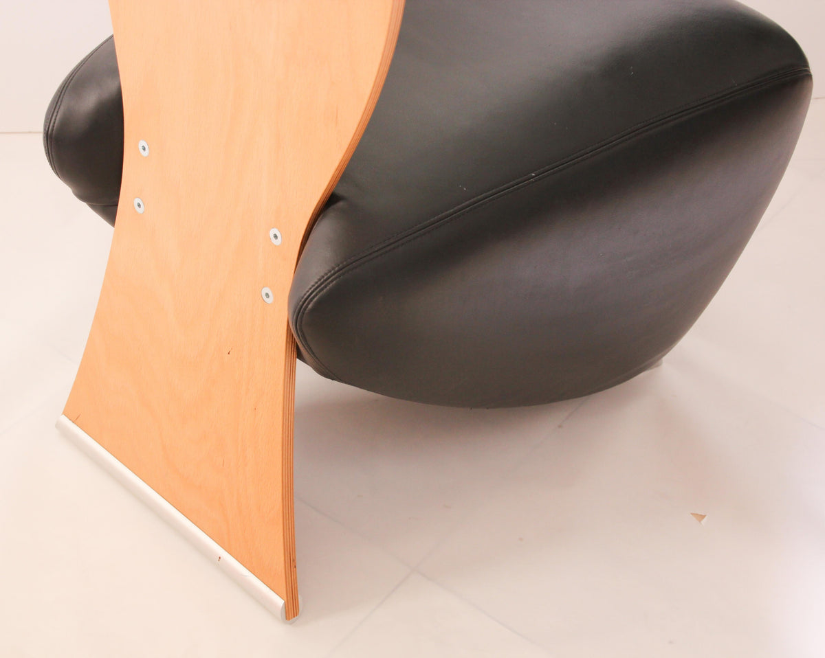 Postmodern Leather BOBO Easy Chair by Dietmar Sharping — United States