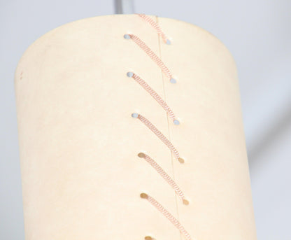 Stitched Parchment Pendant Light in the Style of Santa & Cole, Spain, 1980 — additional view 14