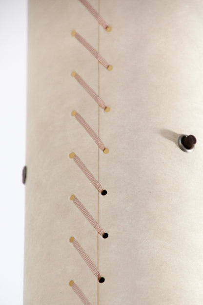Stitched Parchment Pendant Light in the Style of Santa & Cole, Spain, 1980 — additional view 10