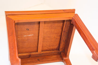 Vintage Chinese Ming Style Side Chair, Handcrafted in Hong Kong, 1950 — additional view 16