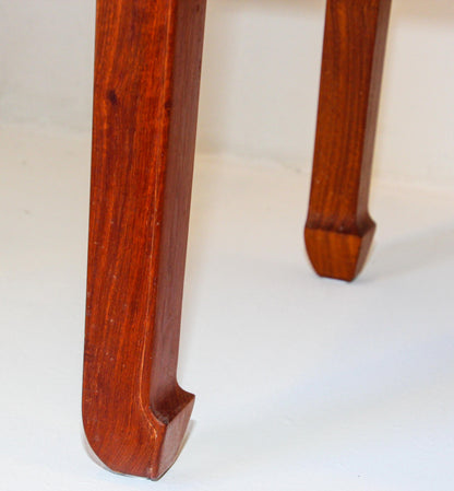 Vintage Chinese Ming Style Side Chair, Handcrafted in Hong Kong, 1950 — additional view 8