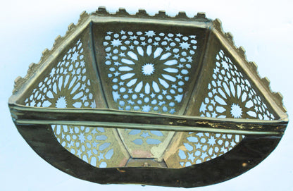 Handcrafted Brass Moorish Wall Sconce Shade by Berber Tribes, 1980 – view 8