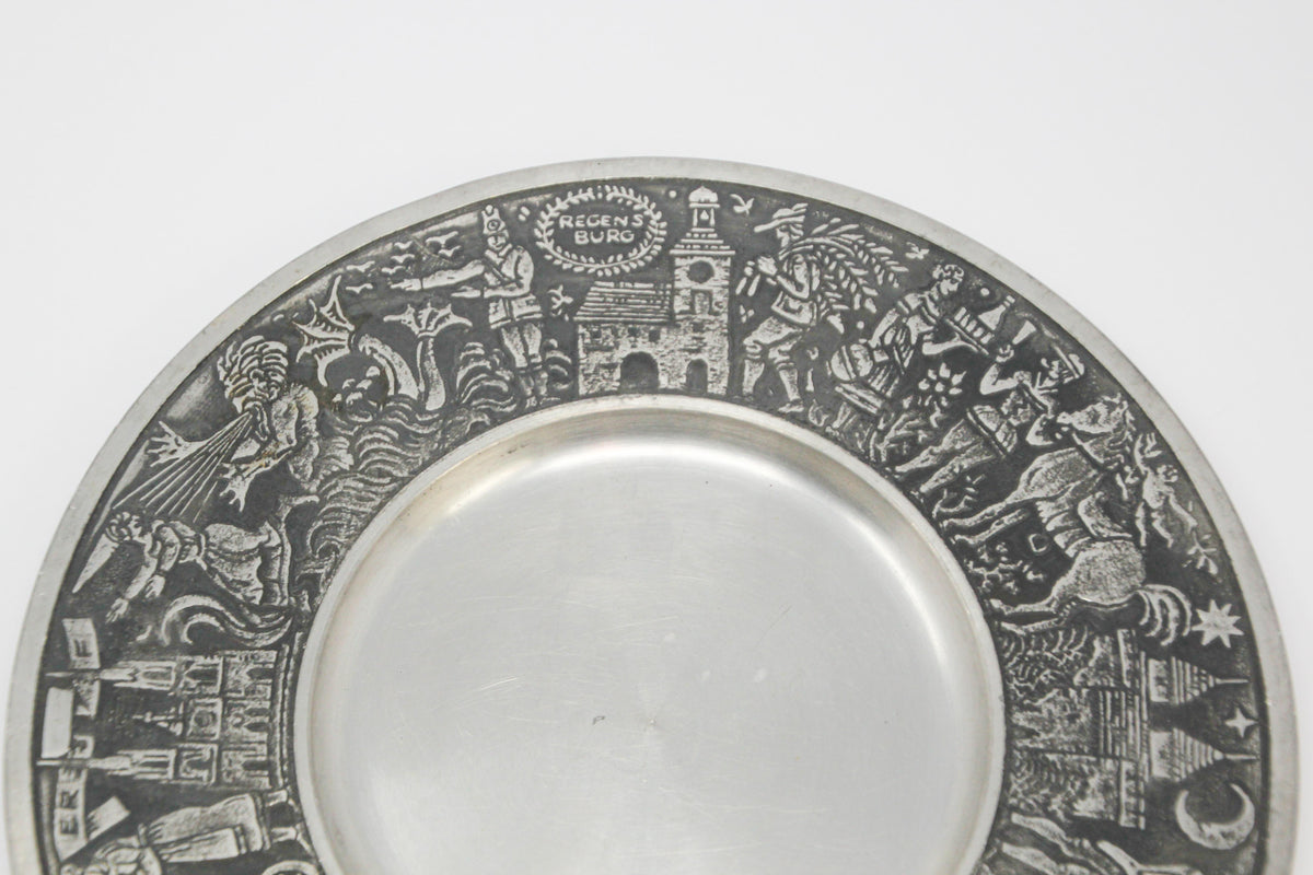 Hand Graved Metal Plate Regensburg Bauhaus Industrial Style — additional view 12